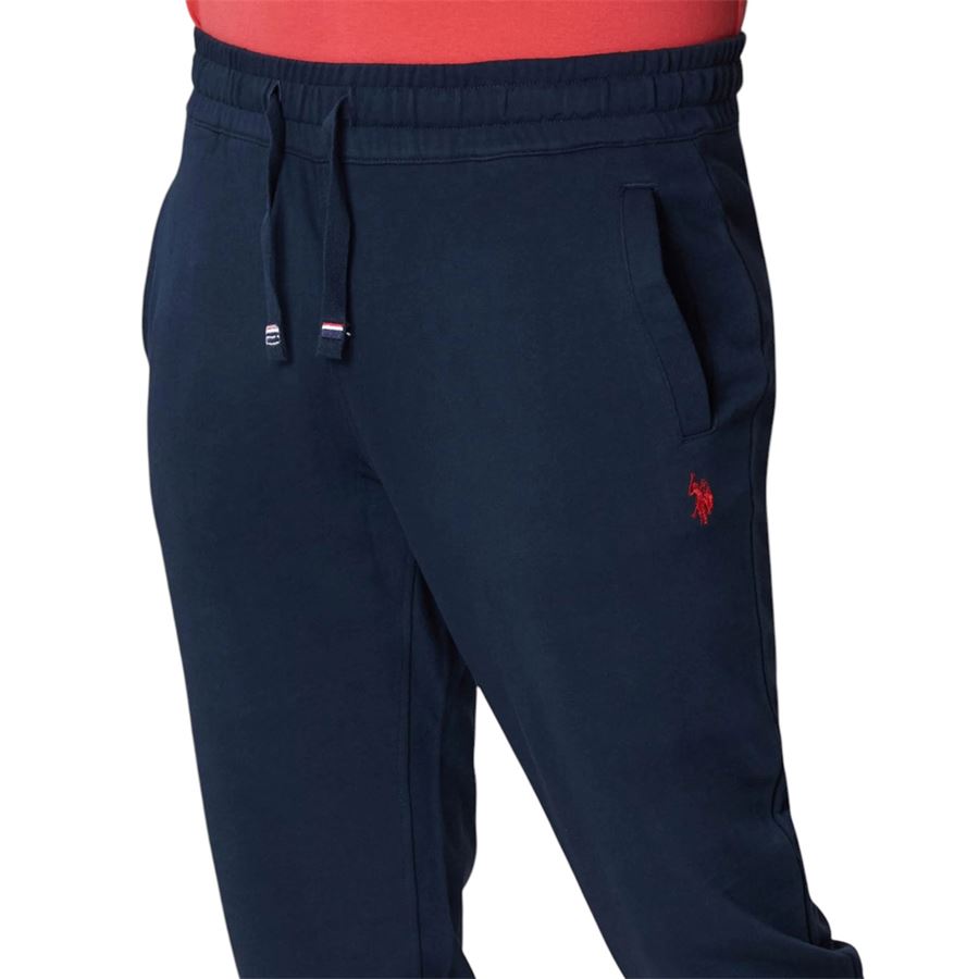 Tiko pantalone tuta in cotone con logo da uomo U.S. Polo Assn | US41115001179